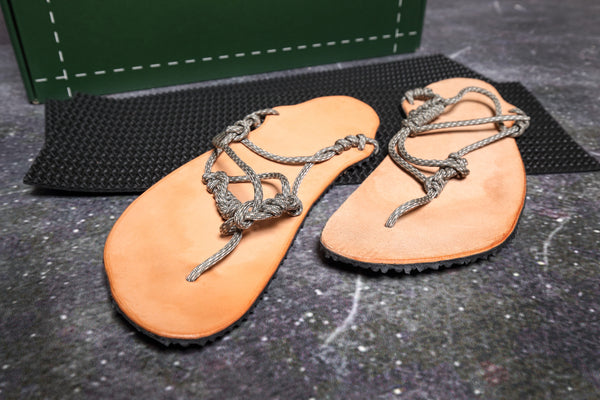 A gift set for making barefoot sandals
