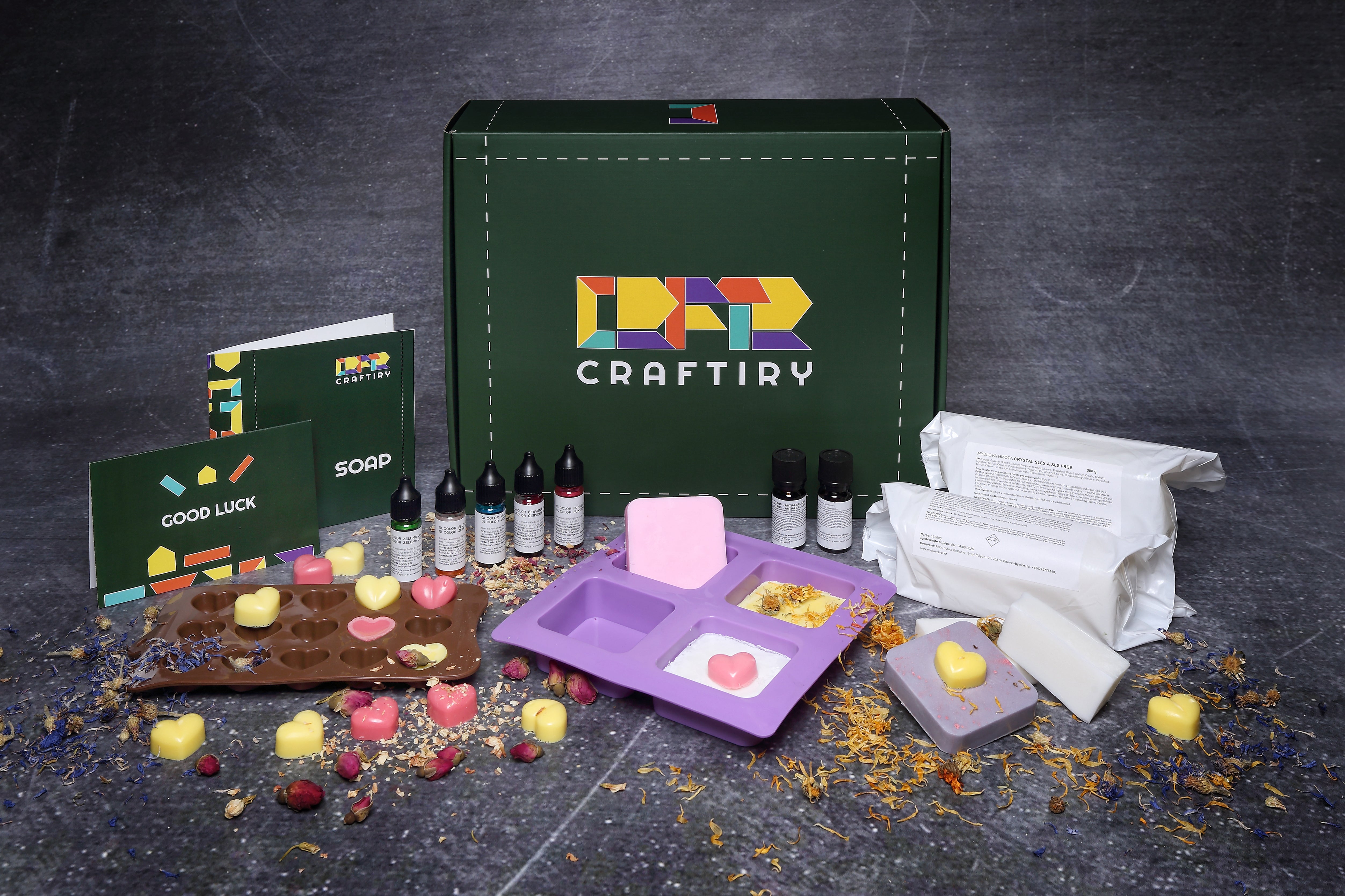 Alexes Soap Making Kit - Make Your Own Soap Kit - DIY Soap Making Supplies Kit F