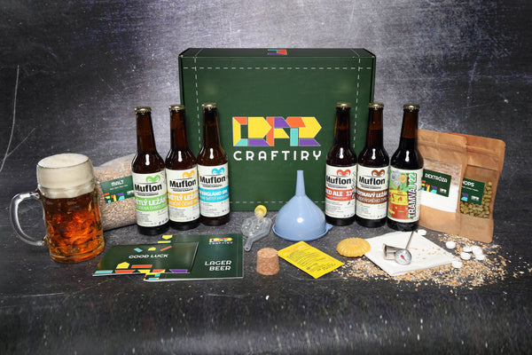 Kit Lager Tasting set of 6 beers + set for lager 12° – Craftiry.com